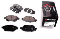Sada brzdových destiček, kotoučová brzda PROTECHNIC PRP1617-3M