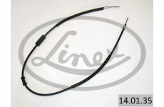 Tažné lanko, parkovací brzda LINEX 14.01.35