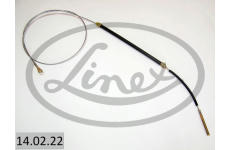 żażné lanko parkovacej brzdy LINEX 14.02.22