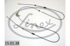 żażné lanko parkovacej brzdy LINEX 15.01.38