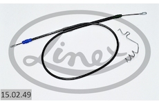 żażné lanko parkovacej brzdy LINEX 15.02.49