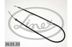 żażné lanko parkovacej brzdy LINEX 26.01.33