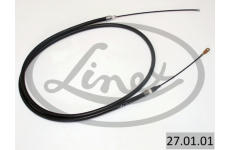 żażné lanko parkovacej brzdy LINEX 27.01.01