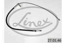 żażné lanko parkovacej brzdy LINEX 27.01.46