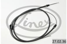 Tažné lanko, parkovací brzda Linex 27.02.36