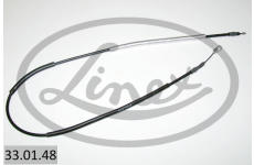 żażné lanko parkovacej brzdy LINEX 33.01.48