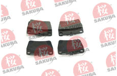 Sada brzdových destiček, kotoučová brzda SAKURA 601-20-3990