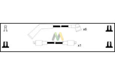 Sada kabelů pro zapalování MOTAQUIP LDRL1059