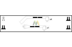 Sada kabelů pro zapalování MOTAQUIP LDRL108