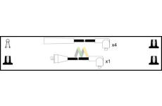 Sada kabelů pro zapalování MOTAQUIP LDRL1142