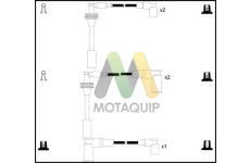 Sada kabelů pro zapalování MOTAQUIP LDRL1154