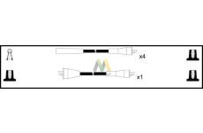 Sada kabelů pro zapalování MOTAQUIP LDRL1211
