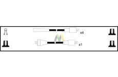 Sada kabelů pro zapalování MOTAQUIP LDRL1287