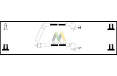 Sada kabelů pro zapalování MOTAQUIP LDRL1408