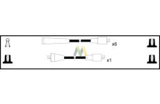 Sada kabelů pro zapalování MOTAQUIP LDRL1447