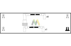 Sada kabelů pro zapalování MOTAQUIP LDRL1728