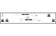 Sada kabelů pro zapalování MOTAQUIP LDRL1817