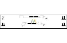 Sada kabelů pro zapalování MOTAQUIP LDRL1829