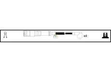 Sada kabelů pro zapalování MOTAQUIP LDRL1841