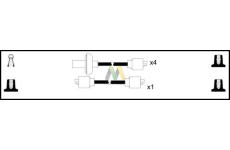 Sada kabelů pro zapalování MOTAQUIP LDRL320