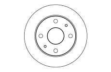 Brzdový kotouč MOTAQUIP LVBD1012Z