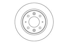 Brzdový kotouč MOTAQUIP LVBD1023Z