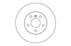 Brzdový kotouč MOTAQUIP LVBD1026Z