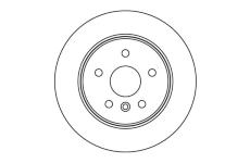 Brzdový kotouč MOTAQUIP LVBD1028Z