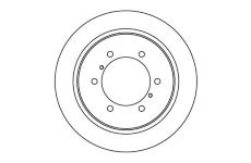 Brzdový kotouč MOTAQUIP LVBD1045Z