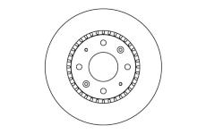 Brzdový kotouč MOTAQUIP LVBD1049Z
