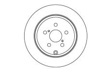 Brzdový kotouč MOTAQUIP LVBD1063Z