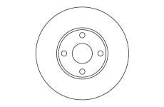 Brzdový kotouč MOTAQUIP LVBD1069Z