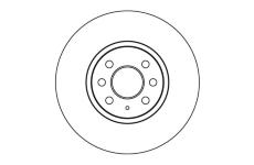 Brzdový kotouč MOTAQUIP LVBD1073Z