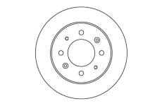 Brzdový kotouč MOTAQUIP LVBD1078Z