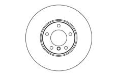 Brzdový kotouč MOTAQUIP LVBD1086Z