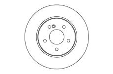 Brzdový kotouč MOTAQUIP LVBD1087Z