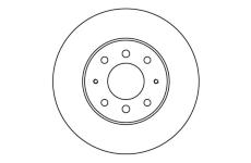 Brzdový kotouč MOTAQUIP LVBD1089Z