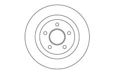 Brzdový kotouč MOTAQUIP LVBD1090Z