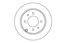 Brzdový kotouč MOTAQUIP LVBD1092Z