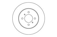 Brzdový kotouč MOTAQUIP LVBD1120Z