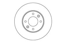 Brzdový kotouč MOTAQUIP LVBD1137Z