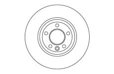 Brzdový kotouč MOTAQUIP LVBD1147Z