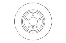 Brzdový kotouč MOTAQUIP LVBD1163Z