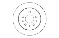 Brzdový kotouč MOTAQUIP LVBD1172