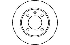 Brzdový kotouč MOTAQUIP LVBD117Z