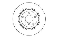 Brzdový kotouč MOTAQUIP LVBD1180Z