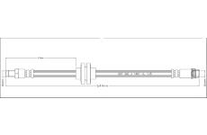 Brzdová hadice MOTAQUIP LVBH1554