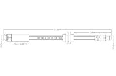 Brzdová hadice MOTAQUIP LVBH1627