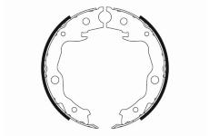 Sada brzdových čelistí, parkovací brzda MOTAQUIP LVBS801