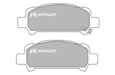 Sada brzdových destiček, kotoučová brzda MOTAQUIP LVXL1010